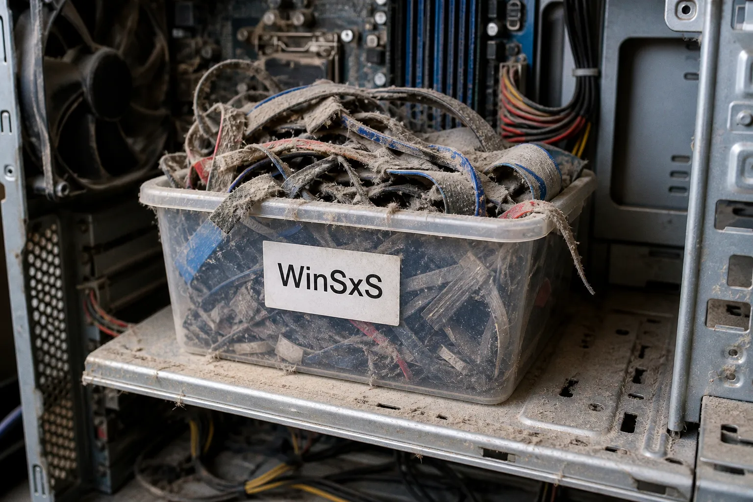 Папка WinSxS в Windows 11: почему растет объем системных файлов