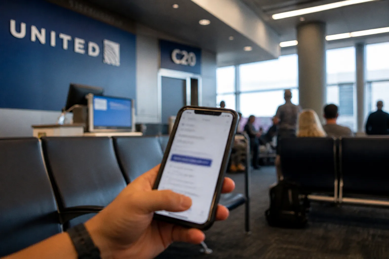 United Airlines внедрила автоматический standby для ранних рейсов в мобильном приложении